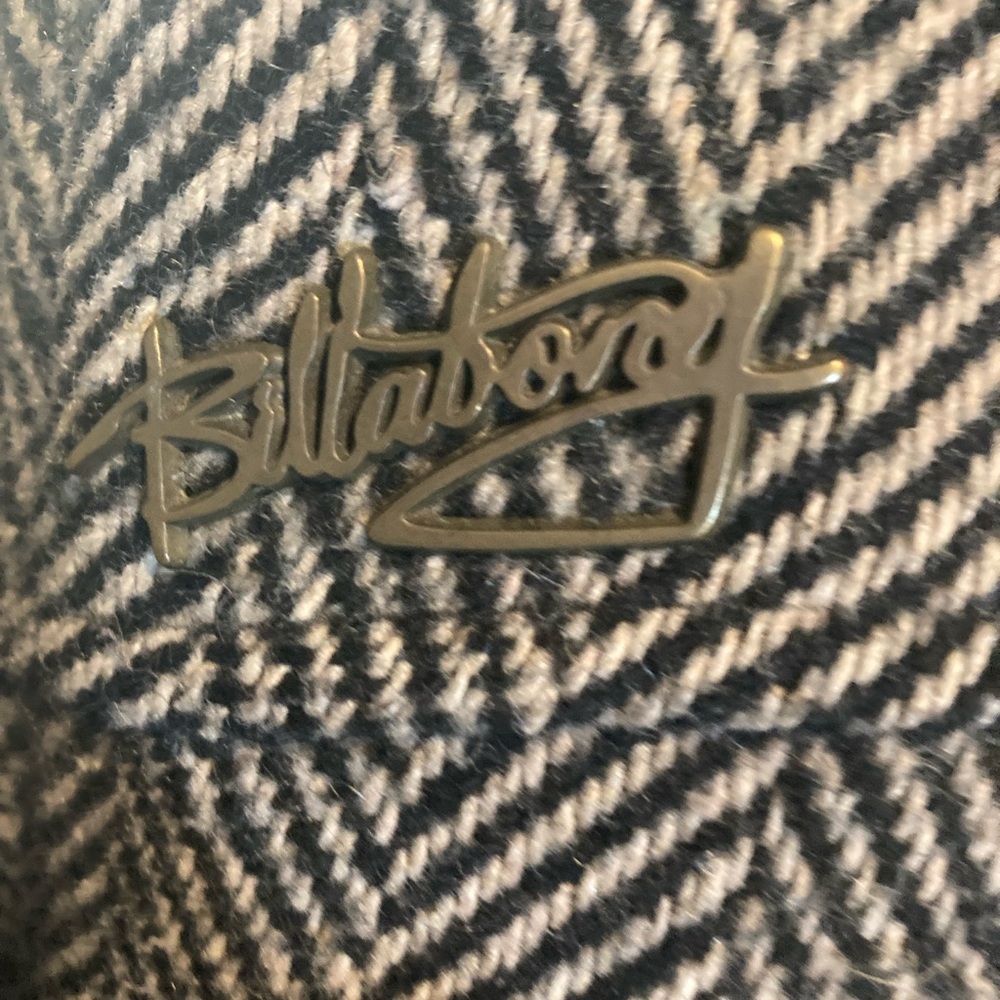Billabong Szm Herring Bone Pattern Button Front - image 4